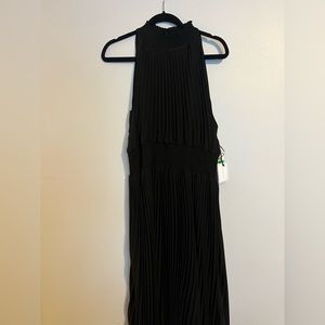 1state black floor length dress!